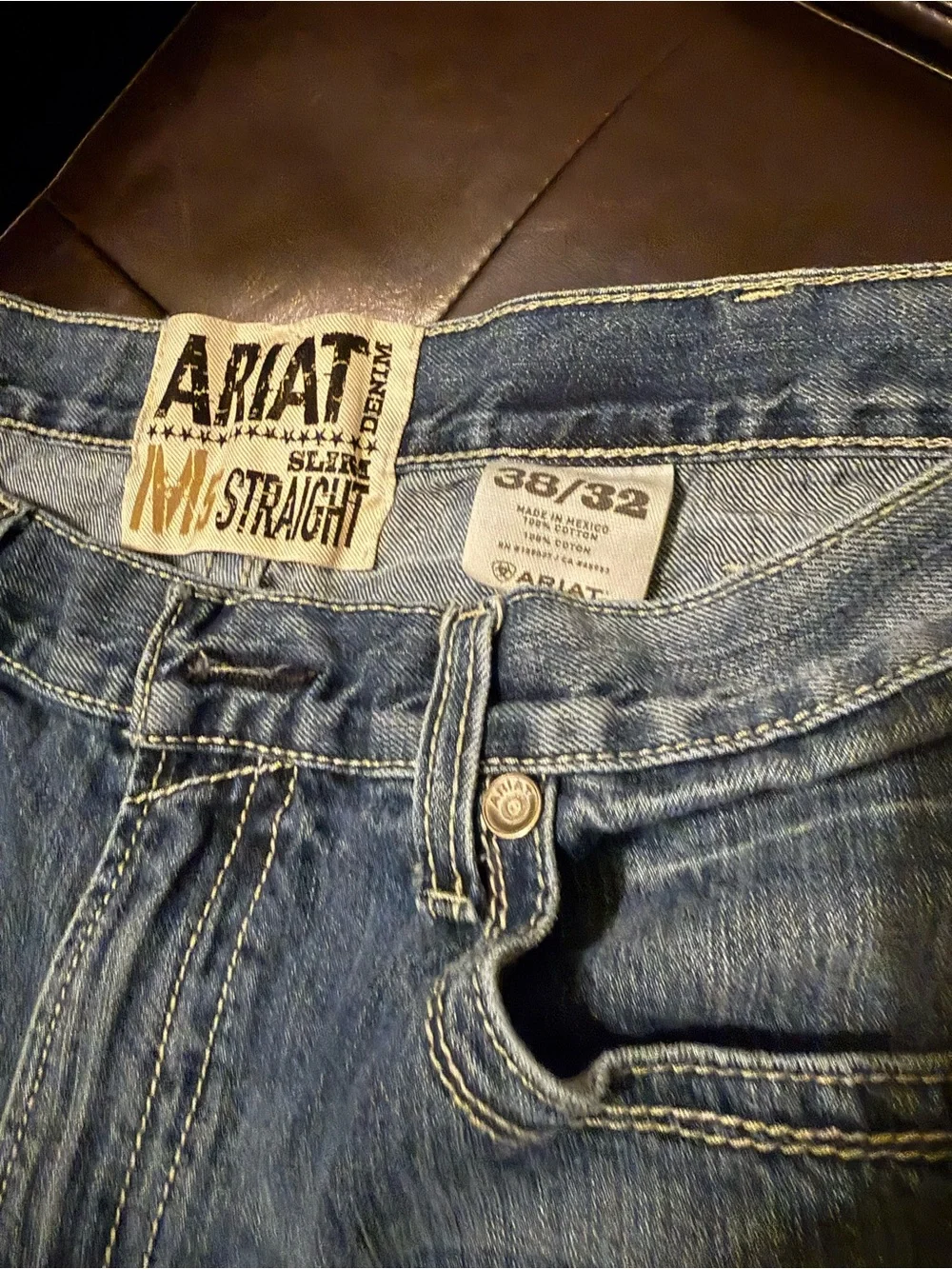 Ariat Men’s Bootcut Jeans - Medium Blue Wash